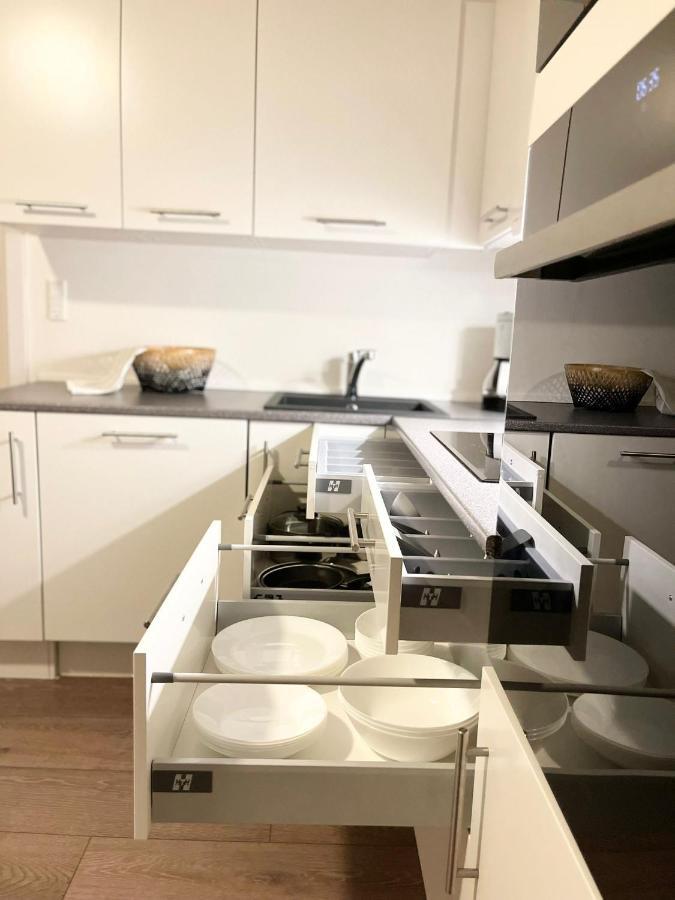 Scandinavian Apartment Hotel - Lunden 1 - Central 3 Bedroom Apartment On Two Floors Horsens Ngoại thất bức ảnh